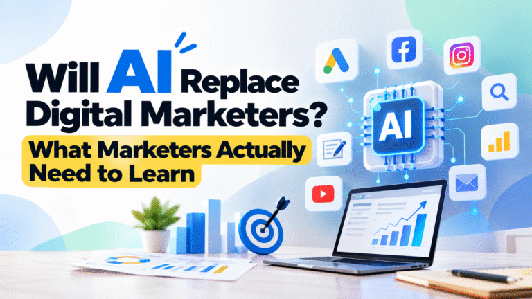Will AI Replace Digital Marketers? What Marketers Actually Need to Learn